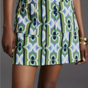 Cute Anthropologie Maeve A-line mini skirt